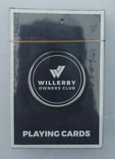 WILLERBY STATIC CARAVANS OWNERS CLUB PLAYING CARDS BRAND NEW SEALED picture