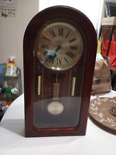 VINTAGE WALTHAM 31 DAY WINDING WALL CLOCK WITH CHIMES, MADE IN KOREA. PleaseRead picture