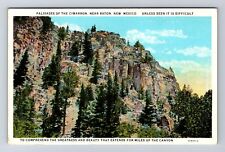 Raton NM-New Mexico, Palisades of Cimarron, Antique Souvenir Vintage Postcard picture