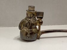 GODINGER Silver Plated Frosty The Snowman Candle Snuffer picture