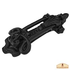 Gothic Front Door Knocker Cast Iron Artisan Made Home Décor Hardware Accessory picture