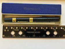 Vintage black Waterman 54 fountain pen-14kt gold nib-Fine-Medium-flexible picture