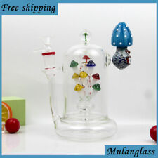 THICK Hookah Giant Chambered Mushroom BONG Cool ALIEN Glass Water Pipe HOOKAH picture