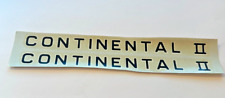 Schwinn Continental II Original Decal, Chicago, Schwinn Dealer 7-1/4