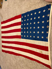 c.1920s Vintage US Flag w/48 Stars -size 44x68 picture