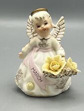 Vintage Lefton March Birthday Angel Porcelain Japan 4