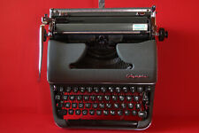Vintage Olympia SM3 dark gr very good  condition w own case serviced-tested 1957 picture