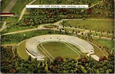 Linen Postcard City Park Stadium in New Orleans, Louisiana~4618 picture