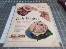 1953 Lady Borden - Lorraine Cherry - Print Ad picture