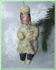 🎄Vintage antique Christmas spun cotton ornament figure #15524 picture