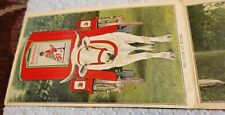  Antique ANHEUSER-BUSCH ST. LOUIS MO. BIG TOM OX  Tri-fold Postcard AS IS KB1  picture