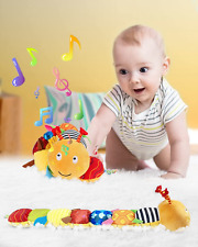 JcoBay MUSICAL CATERPILLAR Plush Toy  For Baby 3 Month +  REDUCED picture