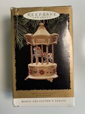 Hallmark Keepsake Ornament Tobin Fraley Holiday Carousel 1996 Magic Series picture