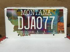 CHOOSE LIFE OPTIONS CLINIC MONTANA LICENSE PLATE picture