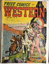 Prize Comics Western #96  Unrestored Vintage Golden Age Comic 1952 picture
