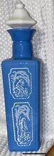 Vintage 1965 Jim Beam Blue Shepherd & Dog Decanter With Nice Cork. Empty picture