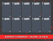 [10 PACK] BATMAN CATWOMAN #1 (OF 12) UNKNOWN COMICS BLANK EXCLUSIVE VAR (02/15/2 picture