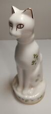 Vintage Made In Galway Ireland Regal Cat W/Shamrocks picture