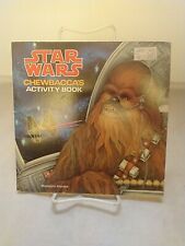 Star Wars Chewbacca's Activity Book Vintage Used picture
