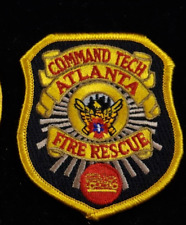 Atlanta (GA) Fire Department Command Tech Patch/Insignia  ***NEW*** picture