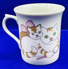 Vintage 1984 Cat Kitten Mug Aldon Japan Cat Lover Gift Idea picture