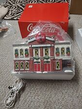 Dept. 56 Coca-Cola Bottling Plant #56-54690 Original Snow Village 1994 Works S picture