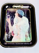 Vintage Coca Cola Girl at a Party Tray-1925 Advertising-Made in 1973 picture