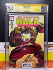 Immortal Hulk 3 CGC SS 9.8 Signed Alex Ross Cover 9/18 picture