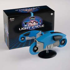 Eaglemoss Disney TRON Light Cycle with Display Stand Blue picture