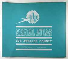 Los Angeles County Aerial Atlas Road Map Street Index HM Gousha Co AMI 1965 picture