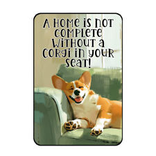 Corgi Dog Fridge Magnet Spoiled Dog Corgi Family Collectible Gift Magnet picture