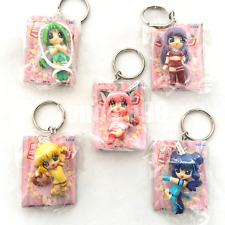 Tokyo Mew Mew Real Figure keychain Collection Complete 5 Set Furuta 2002 SEGA picture