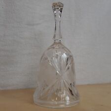 Glass Bell with Chime Floral Design picture
