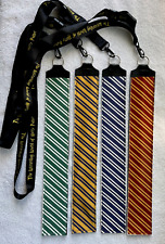 Harry Potter Wizarding World Wand Holder & Lanyard All 4 Houses limited picture