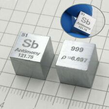 10mm/25.4mm metal element cube periodic table 99.95% pure  1pcs picture