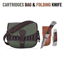 Damascus handmade Back Lock Folding Pocket knife Camping Hunting Knife & Bag picture