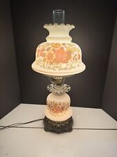 Vintage Quoizel Hurricane Lamp Gone With The Wind 1973 Double Lamp 3 Way (rm) picture