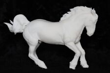 Breyer resin Traditional Model Horse Draft Stallion- White Resin Ready To Paint picture