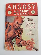 Argosy All-Story Weekly Pulp Magazine Sept. 1927 