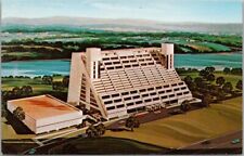 KNOXVILLE, Tennessee Postcard REGENCY HYATT HOTEL Artist's View c1960s Chrome picture