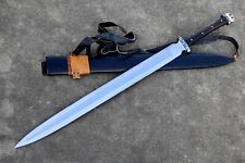 Norseman Viking Sword-28 inches Handmade sword-Hunting, Tactical,Combat sword picture