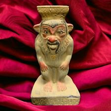 Rare Ancient Egyptian Antiques Bes Statue Egyptian Dwarf God Pharaonic Rare BC picture