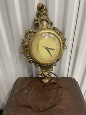 Vintage MSM United Metal Wall Clock Brooklyn NY Model No. 84 Electric picture