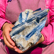 1800g TOP Rare Blue Crystal Natural Kyanite Rough  mineral Specimen Heals 614 picture