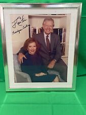 President Jimmy Carter & First Lady Rosalynn Carter photo picture