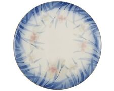 Otagiri Dinner Plate Orchid OTA41 Porcelain 10.25” Rare Find Japan Lilies Blue picture