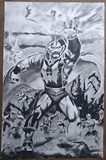 THE EVIL HORDE EARL NOREM ORIGINAL ART MASTERS OF THE UNIVERSE HE-MAN REPRO NEW picture