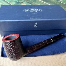 Savinelli Roma Rusticated Canadian (804 KS) 6mm Filter Pipe picture