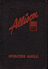 129 Page 1942 GM ALLISON V-1710 Engine Installations Operators Manual on CD picture