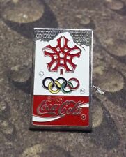 Coca Cola pin badge Calgary Winter Olympics picture
